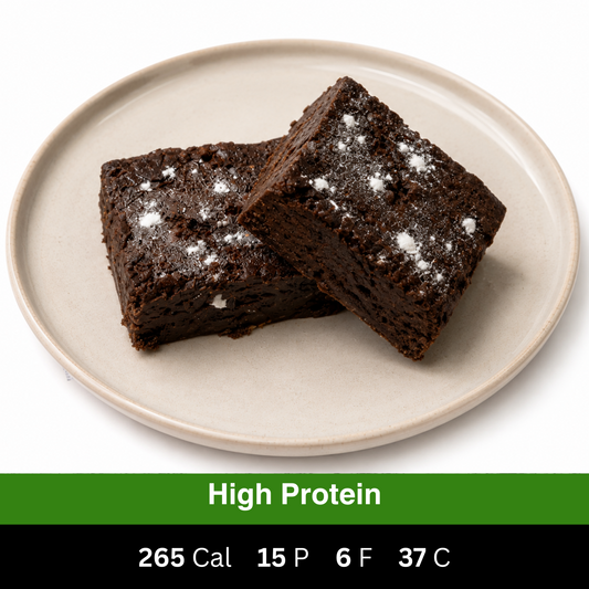 Tripple Choc Chip Protein Brownies
